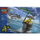LEGO Captain Kragg in Barrel Set 7290
