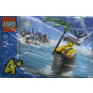 LEGO Captain Kragg in Barrel 7290 Emballage