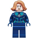 LEGO Kaptajn Marvel med Kree Starforce Uniform Minifigur