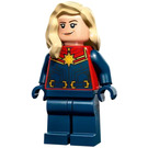 LEGO Kapitan Marvel z Opalenizna Włosy Minifigurka