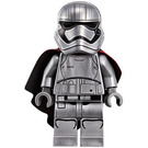 LEGO Captain Phasma Minifigur mit abgerundetem Mundmuster