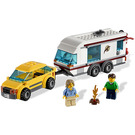 LEGO Car and Caravan Set 4435