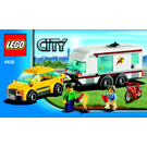 LEGO Car and Caravan Set 4435 Instructions