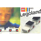 LEGO Car and caravan Set 623-2 Instructions