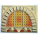 LEGO Cardboard Backdrop Bank / Arched Window (43651)