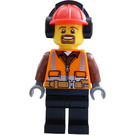 LEGO Cargo Terminal Mann Worker Minifigur