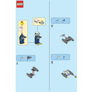 LEGO Carl Confidential's Diving Scooter Set 952208 Instructions