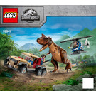 LEGO Carnotaurus Dinosaur Chase 76941 Instrukce