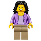 LEGO Carousel Mother with Medium Lavender Open Vest Minifigure