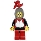 LEGO Zamek Rycerz z Czerwony Pióropusz Minifigurka