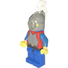 LEGO Castle Knight avec blanc Plume Figurine