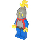 LEGO Castle Knight with Yellow Plume Minifigure