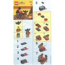 LEGO Catapault Cart Set 2540 Instructions