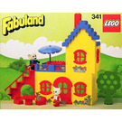 LEGO Catherine Cat's House and Mortimer Mouse Set 341-2