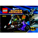 LEGO Catwoman Catcycle City Chase Set 6858 Instructions