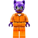 LEGO Catwoman with Orange Arkham Jumpsuit Minifigure