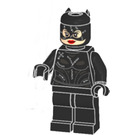 LEGO Catwoman mit Stitched Anzug Minifigur