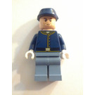 LEGO Cavalry Soldier Brown Eyebrows und stubble Lone Ranger Minifigur