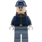 LEGO Cavalry Soldier with Backpack and Black Eyebrows Minifigure