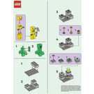 LEGO Cave Explorer, Creeper and Slime 662302 Instruktioner