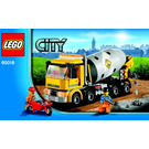 LEGO Cement Mixer 60018 Инструкции