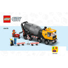 LEGO Cement Mixer Set 60478 Instructions