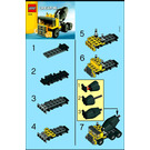LEGO Cement Truck Set 7876 Instructions