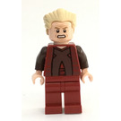 LEGO Chancellor Palpatine jossa Tummanpunainen Asu Minihahmo