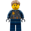 LEGO Chase McCain con Dark Azul Uniform Minifigura