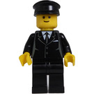LEGO Chauffeur Figurine avec lignes sur les cotés