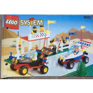 LEGO Checkered Flag 500 Set 6551 Instructions