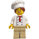 LEGO Chef / Baker mit Versetzt Hut Minifigur