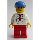 LEGO Chef mit Blau Deckel Minifigur