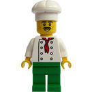 LEGO Chef s Zelená Nohy Minifigurka