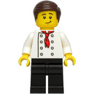LEGO Chef zonder Shirt Wrinkles minifiguur