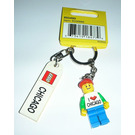 LEGO Chicago minifig keychain (850490)