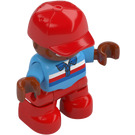 LEGO Child Figure with Cap Le Wp2 Duplo Figure