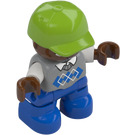 LEGO Barn Figur med Keps Le Wp6 Duplo figur