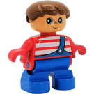 LEGO Child mit Blau Overalls Duplo Abbildung