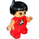 LEGO Child avec Plume Necklace Duplo Figure