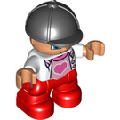 LEGO Child with Horse Riding Helmet Duplo Figure