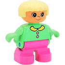 LEGO Child with Medium Green Top Duplo Figure