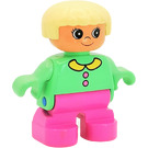 LEGO Child mit Medium Green oben Duplo Abbildung