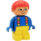 LEGO Child avec rouge Cheveux Duplo Figure