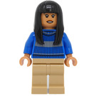 LEGO Cho Chang с Син Джъмпър Минифигурка