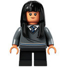 LEGO Cho Chang med Grå Genser og Langt hår Minifigur