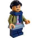 LEGO Cho Chang with Olive Jacket and Scarf Minifigure