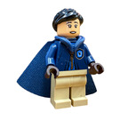 LEGO Cho Chang with Ravenclaw Quidditch Uniform with Tan Legs and Cape Minifigure