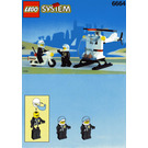 LEGO Chopper Cops 6664 Istruzioni