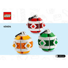 LEGO Christmas Decor Set 40604 Istruzioni